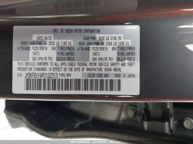 JM3KFBXY4P0122313 Mazda Cx-5 2.5 Turbo Signature