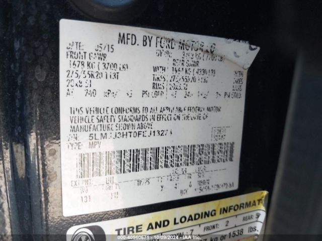 5LMJJ3HT0FEJ13274 Lincoln NAVIGATOR L
