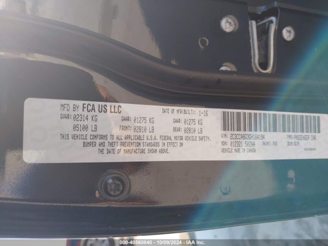 2C3CCABG3GH164194 Chrysler 300 300s