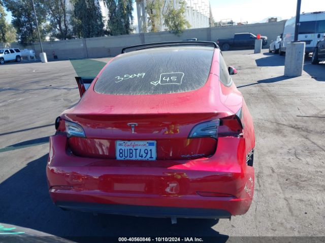 5YJ3E1EB1MF860107 Tesla Model 3 Long Range Dual Motor All-wheel Drive