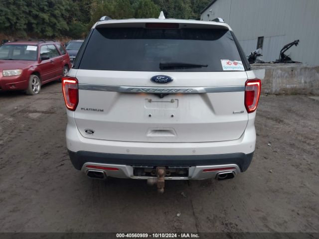 1FM5K8HT1GGA54563 Ford Explorer Platinum