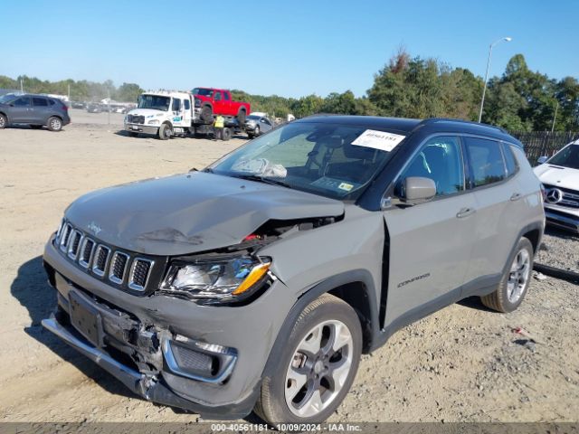 3C4NJCCBXMT605136 Jeep Compass Limited Fwd