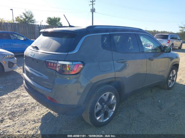 3C4NJCCBXMT605136 Jeep Compass Limited Fwd