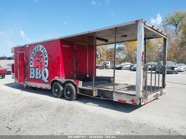 40561911 :رقم المزاد ، 5WKBE2824C1015976 vin ، 2012 Freedom Trailers, Ll Concession Trailer 8 مزاد بيع