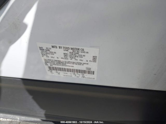 1FM5K8AR3HGD59305 Ford Utility Police Interceptor