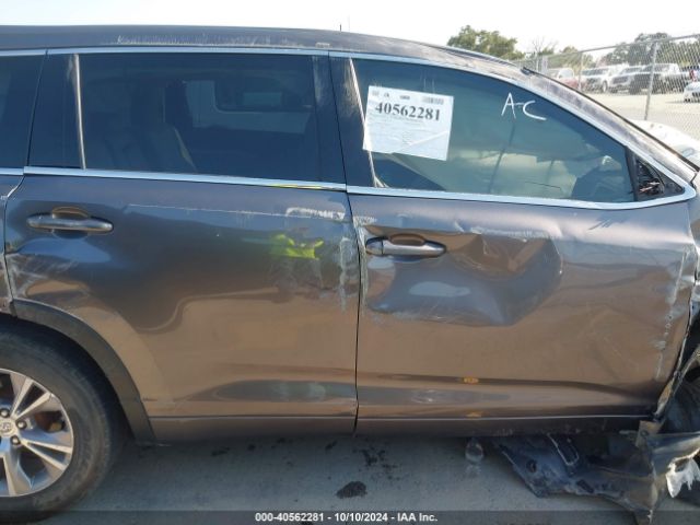 5TDZKRFH6FS077271 Toyota Highlander Le Plus V6