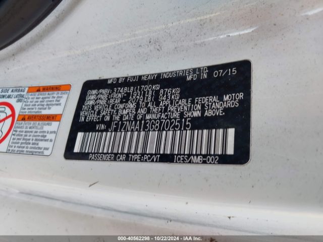 JF1ZNAA13G8702515 Scion FR-S