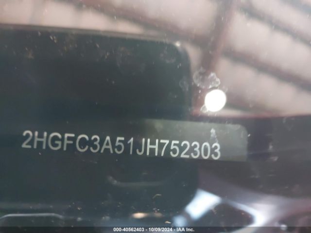 2HGFC3A51JH752303 Honda CIVIC SI