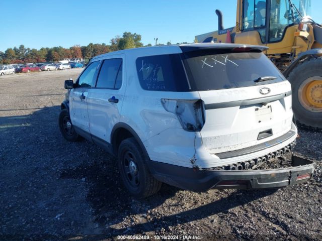 1FM5K8AR6JGA37103 Ford Police Interceptor Utility