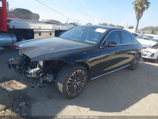2022 MERCEDES-BENZ S 580 W1K6G7GB3NA126382 Photo 1