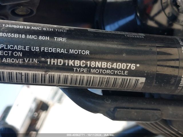 2022 HARLEY-DAVIDSON FLHX 1HD1KBC18NB640076 Photo 9