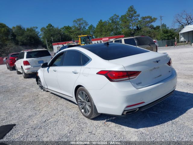 KMHGN4JE9JU225122 Genesis G80 3.8