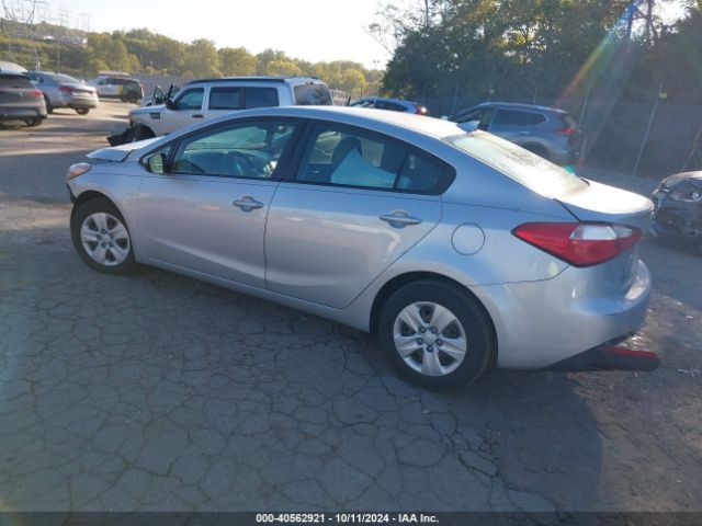 KNAFX4A62F5376482 KIA FORTE LX
