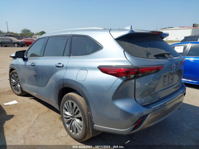 5TDFZRBH1MS159085 Toyota Highlander Platinum