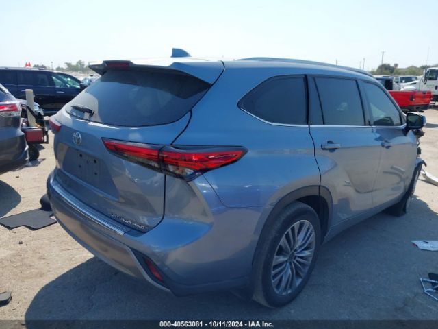 5TDFZRBH1MS159085 Toyota Highlander Platinum