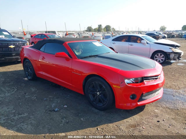 Chevrolet Camaro 1lt 2015 2G1FD3D3XF9259624 Image 1
