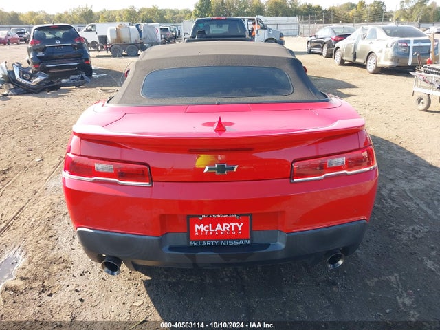 Chevrolet Camaro 1lt 2015 2G1FD3D3XF9259624 Image 16