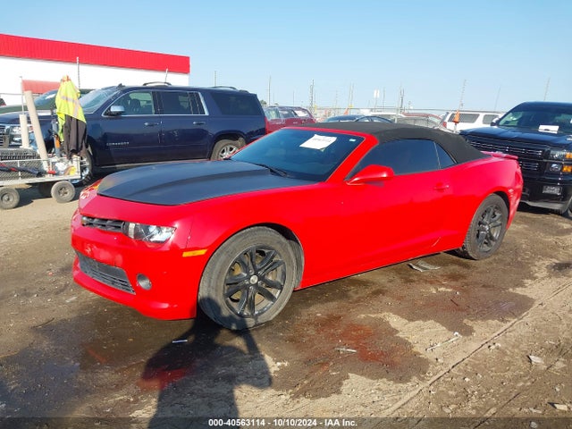 Chevrolet Camaro 1lt 2015 2G1FD3D3XF9259624 Image 2