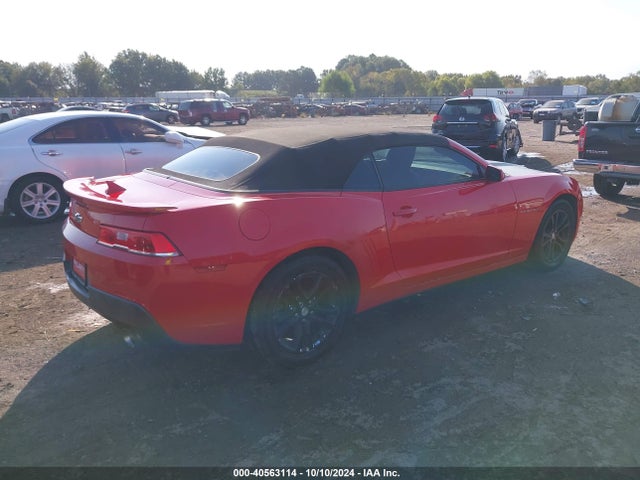 Chevrolet Camaro 1lt 2015 2G1FD3D3XF9259624 Image 4