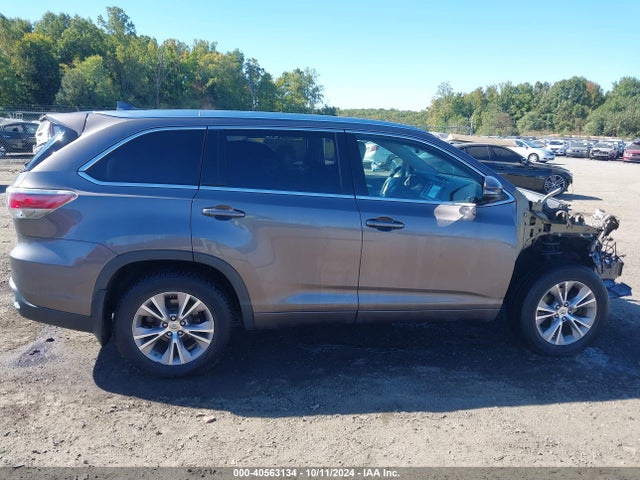 Toyota Highlander Xle V6 2015 5TDJKRFH4FS119319 Image 14