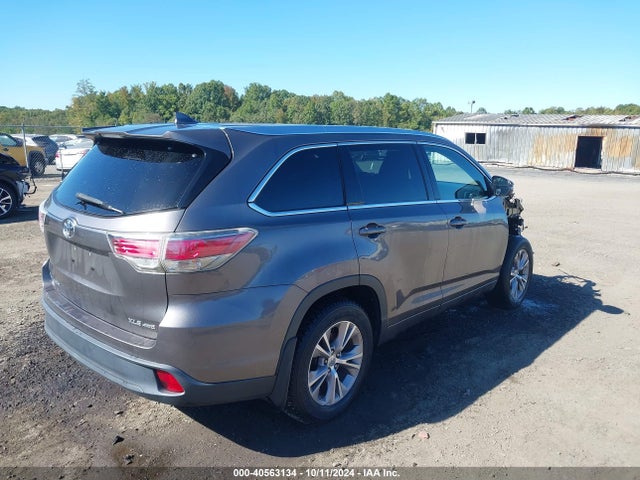 Toyota Highlander Xle V6 2015 5TDJKRFH4FS119319 Image 4