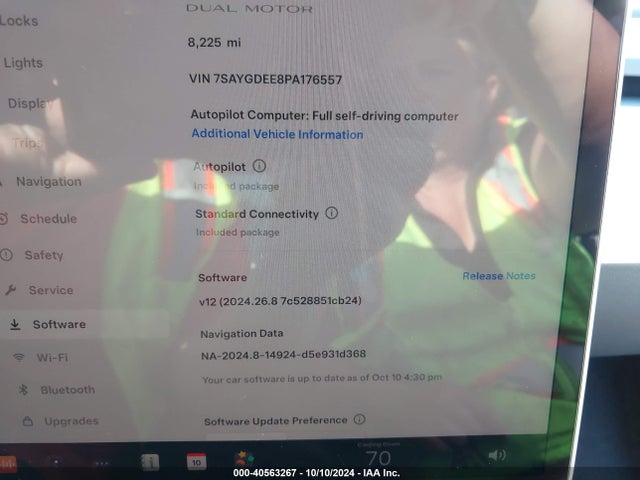 2023 TESLA MODEL Y 7SAYGDEE8PA176557 Photo 6
