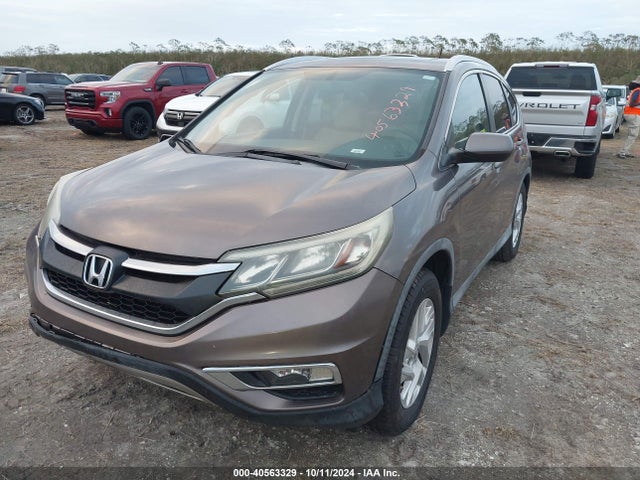 Honda Cr-v Ex-l 2015 2HKRM3H7XFH523715 Image 2