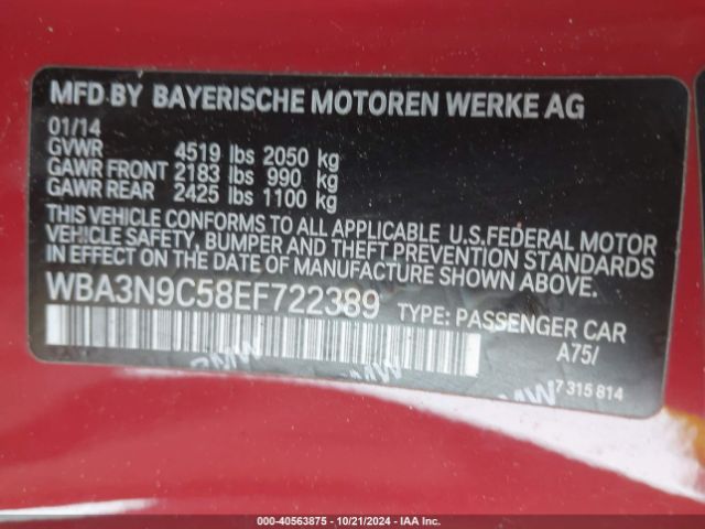 WBA3N9C58EF722389 BMW 428i Xdrive
