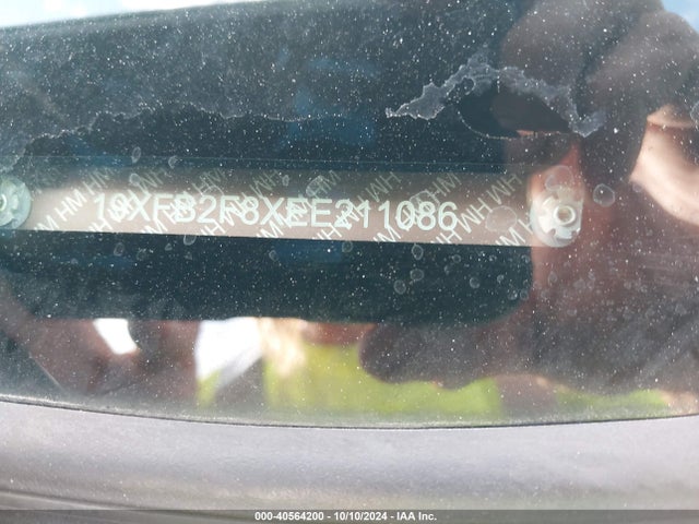 Honda CIVIC EX 2014 19XFB2F8XEE211086 Image 9