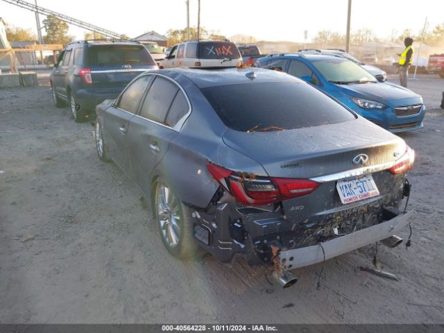JN1EV7AR6JM439777 Infiniti Q50 3.0t Luxe