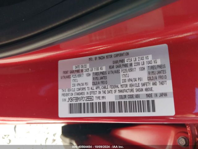 JM3KFBBMXP0126550 Mazda Cx-5 2.5 S Select