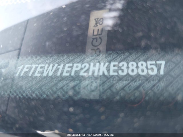 Ford F-150 Xlt 2017 1FTEW1EP2HKE38857 Image 9