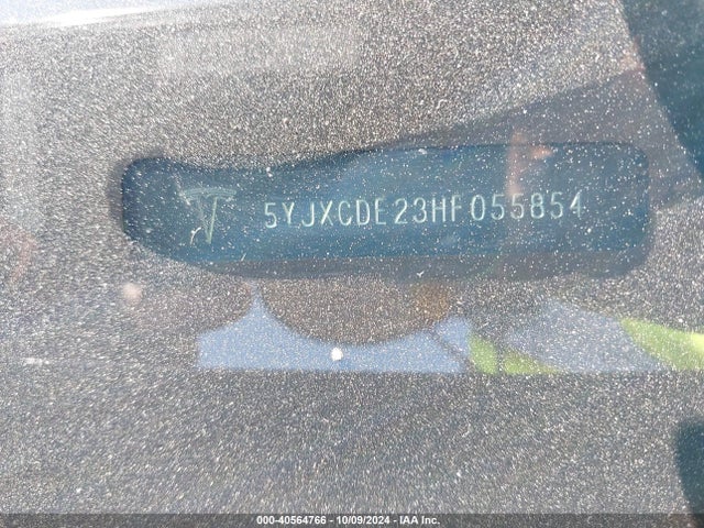 2017 TESLA MODEL X 5YJXCAE43HF055854 Photo 8