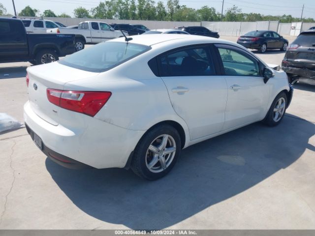 KNADM4A35E6400191 KIA RIO LX