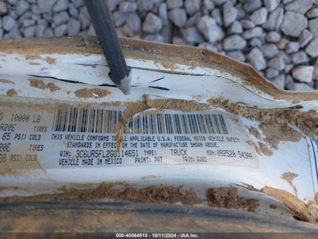 3C6UR5FL2GG114651 RAM 2500 Laramie