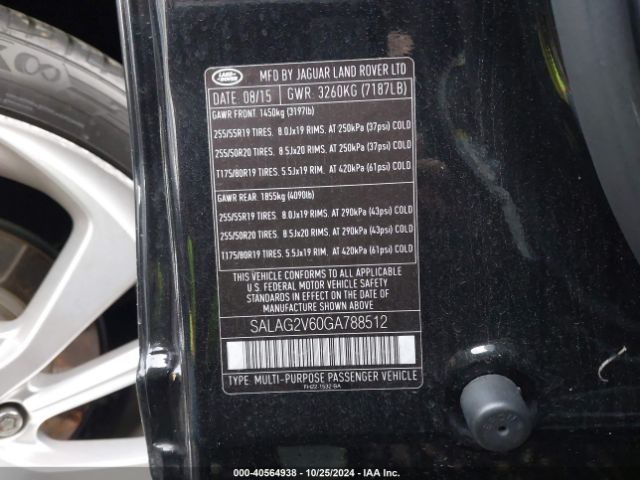 SALAG2V60GA788512 Land Rover LR4