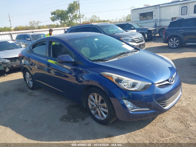 Hyundai ELANTRA SE 2015 5NPDH4AE1FH609850 Image 1