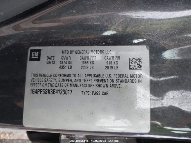 1G4PP5SK3E4123017 Buick Verano