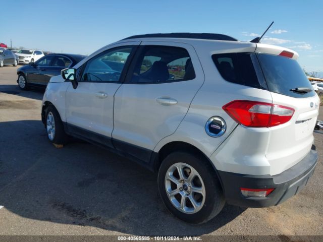 MAJ3S2GE9KC254091 Ford Ecosport Se
