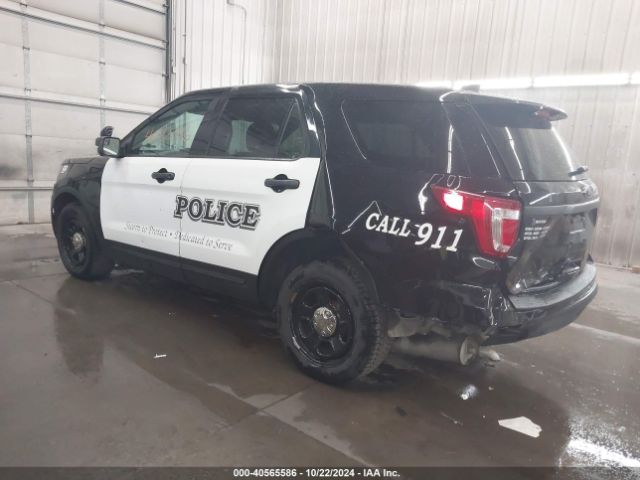 1FM5K8AR8JGB12450 Ford Police Interceptor Utility