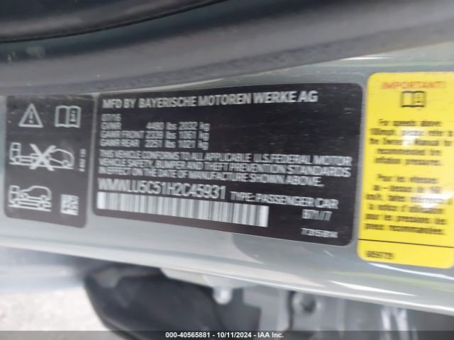 WMWLU5C51H2C45931 Mini Clubman Cooper S