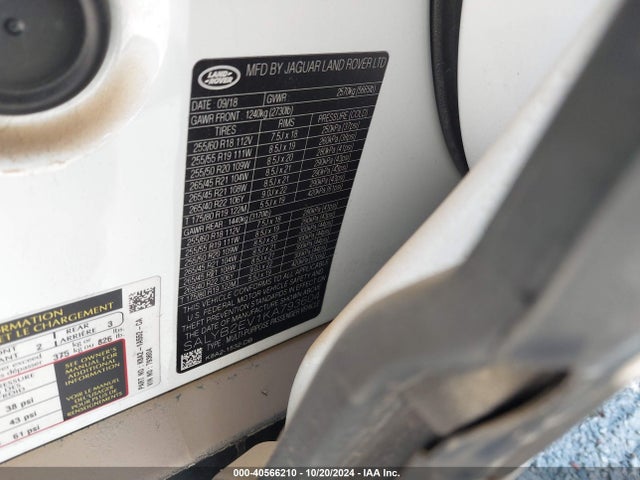 SALYB2EV1KA793604 Land Rover Range Rover Velar P340 S/p380 S