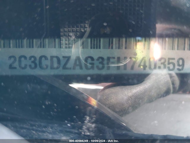 Dodge Challenger Sxt 2015 2C3CDZAG3FH740359 Image 9
