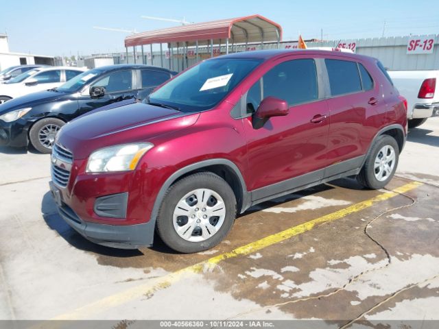 3GNCJKSB9GL262754 Chevrolet Trax 1ls