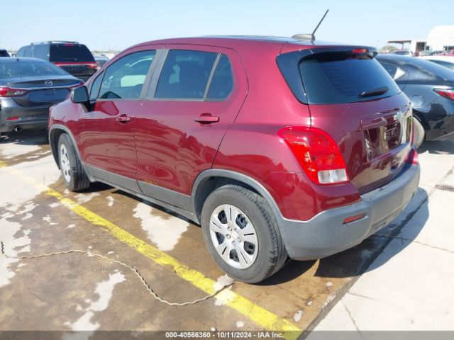3GNCJKSB9GL262754 Chevrolet Trax 1ls