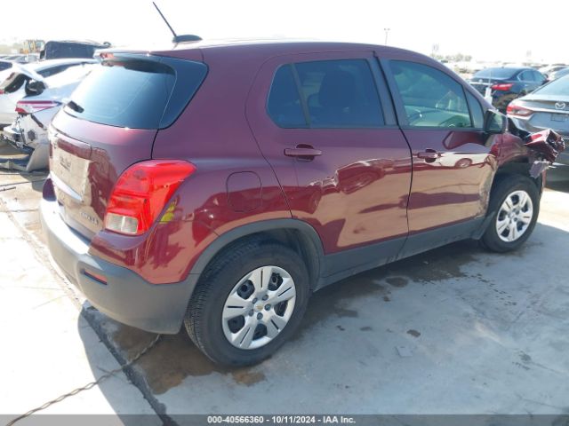 3GNCJKSB9GL262754 Chevrolet Trax 1ls