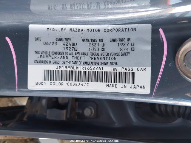 Mazda Mazda3 2.5 S Carbon Edition 2024 JM1BPBLM1R1652261 Image 9