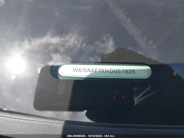 WA1VAAF7XHD057835 Audi Q7 3.0t Premium
