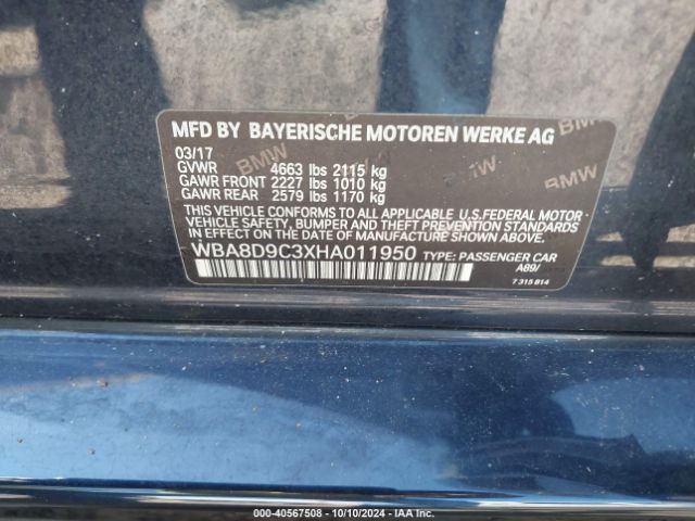 WBA8D9C3XHA011950 BMW 330i Xdrive