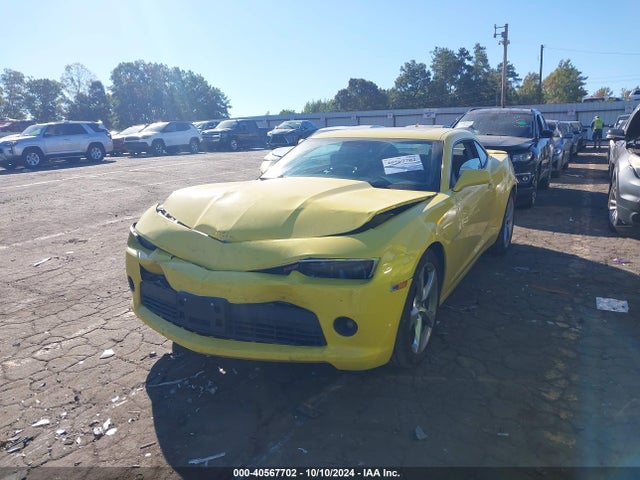 Chevrolet Camaro 2lt 2014 2G1FC1E32E9268838 Image 2